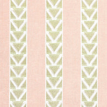 Load image into Gallery viewer, Set of Two Made to Order Thibaut Burton Stripe Side Drapery Panels