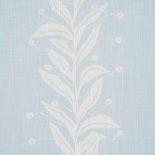 Load image into Gallery viewer, Schumacher  Tendril Stripe Indoor/Outdoor Fabric 181670 / Sky
