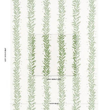 Load image into Gallery viewer, Schumacher Tendril Stripe Indoor/Outdoor Fabric 181672 / Leaf