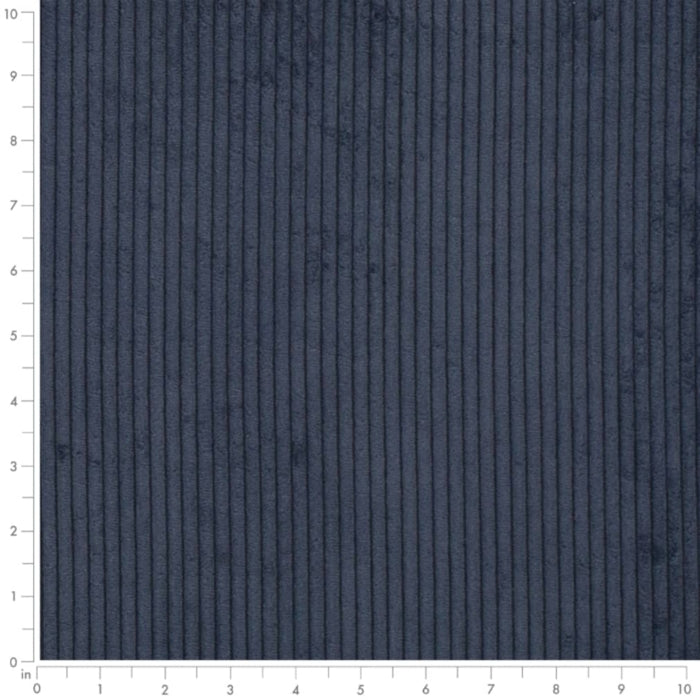 Indigo Navy Blue Corduroy Upholstery Fabric, Fabric Bistro, Columbia