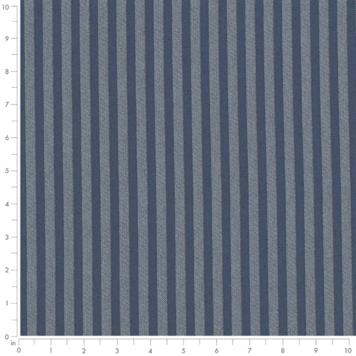 Avalon Stripe Outer - Navy