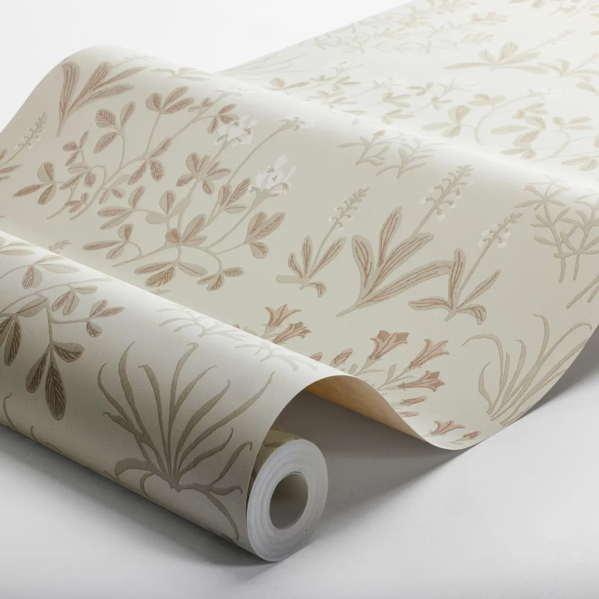 Schumacher Noras Äng Wallpaper Stone | Fabric Bistro | Columbia | South ...