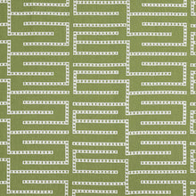 Load image into Gallery viewer, Set of Two Made to Order Thibaut Architect Embroidery Side Drapery Panels