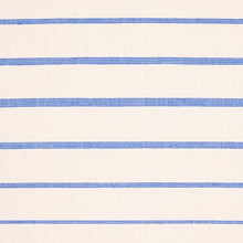 Load image into Gallery viewer, Schumacher Cambaya Handwoven Stripe Fabric 81391 / Blue