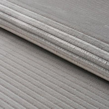 Load image into Gallery viewer, Schumacher Petite Channeled Velvet Fabric 83302 / Otter Grey