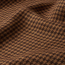 Load image into Gallery viewer, Schumacher Lotti Linen Houndstooth Fabric 83341 / Brown