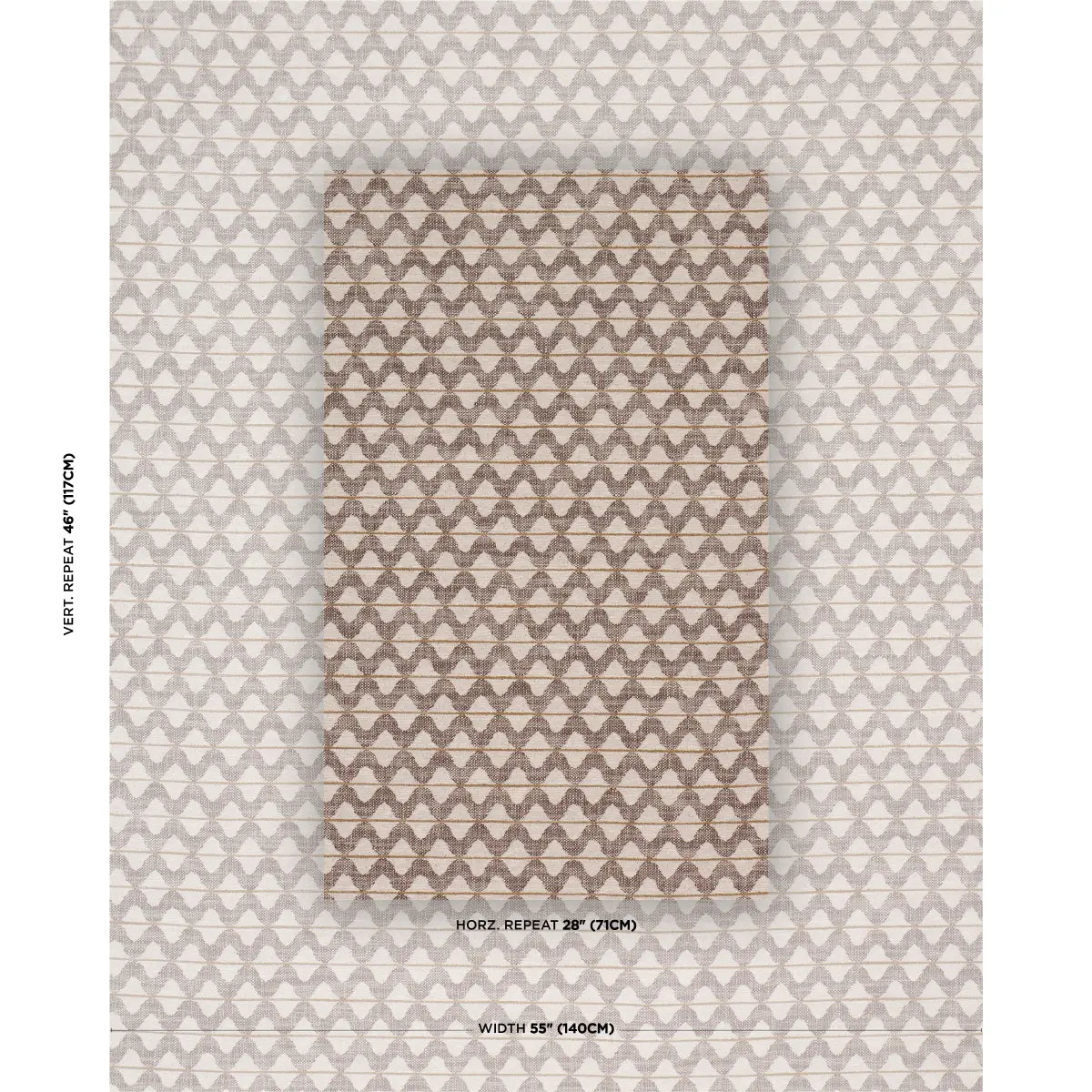 Schumacher Dayana Performance Fabric Brown | Fabric Bistro | Columbia ...