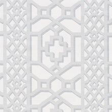 Load image into Gallery viewer, Pair of Custom Made Schumacher  Zanzibar Trellis Pillow Covers - Both Sides