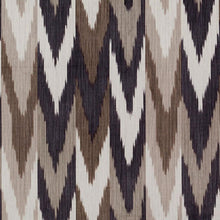 Load image into Gallery viewer, Pair of Custom Made Schumacher Kashgar Velvet Ikat Pillow Covers - Both Sides