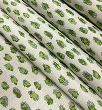 Load image into Gallery viewer, Perennials Elements Wasabi Lime Green Cream Reversible Animal Pattern Cheetah Water Resistant Upholstery Drapery Fabric STA 5059