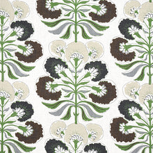 Load image into Gallery viewer, Set of Two Made to Order Thibaut Tybee Tree Side Drapery Panels