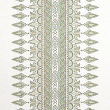 Load image into Gallery viewer, Set of Two Made to Order Thibaut Akola Stripe Side Drapery Panels