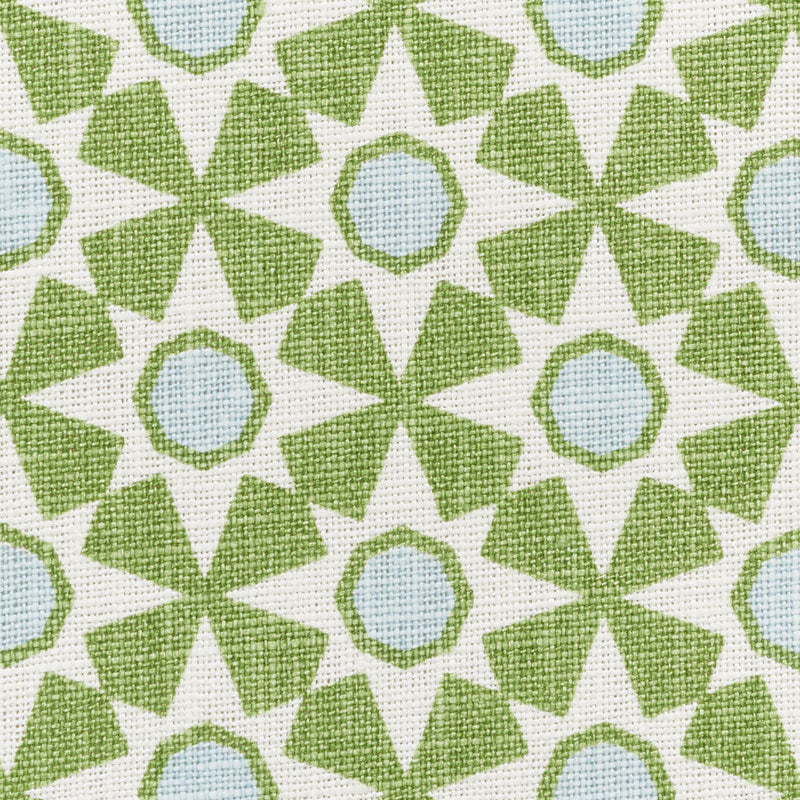 Schumacher Serendipity Fabric Green | Fabric Bistro | Columbia