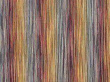 Load image into Gallery viewer, Missoni Santiago 174 Blue Purple Orange Teal Green Navy Stripe Velvet Upholstery Fabric
