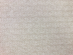 Designer Water & Stain Resistant Woven Cream Beige Neutral Linen Cotton Polyamid Geometric Abstract Upholstery Drapery Fabric