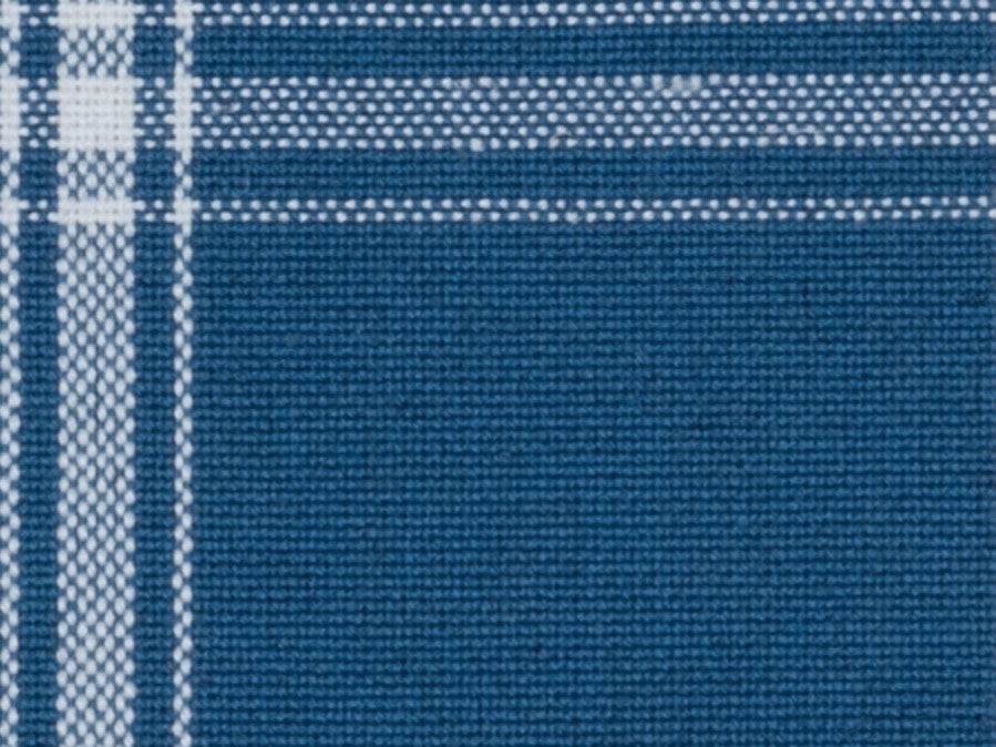 Heavy Duty Linen Poly French Blue newest White Plaid Nautical Upholstery Drapery Fabric