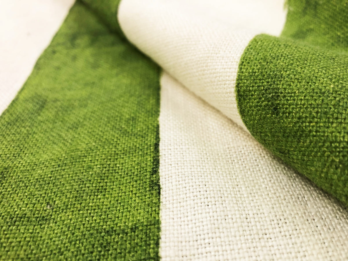 C&C Milano Fabrics  174400 CHOPPER Green 60% Linen 35% Viscose 5