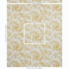Load image into Gallery viewer, Schumacher Toile Tropique Wallpaper 5011480 / Gold