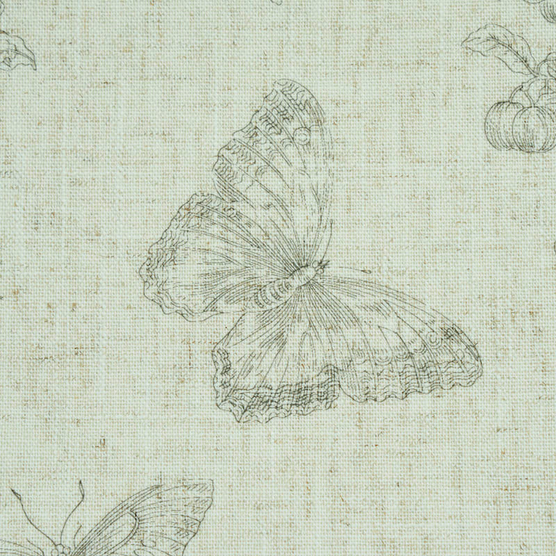 5011741  Burnell Butterfly, Blue - Schumacher Wallcovering