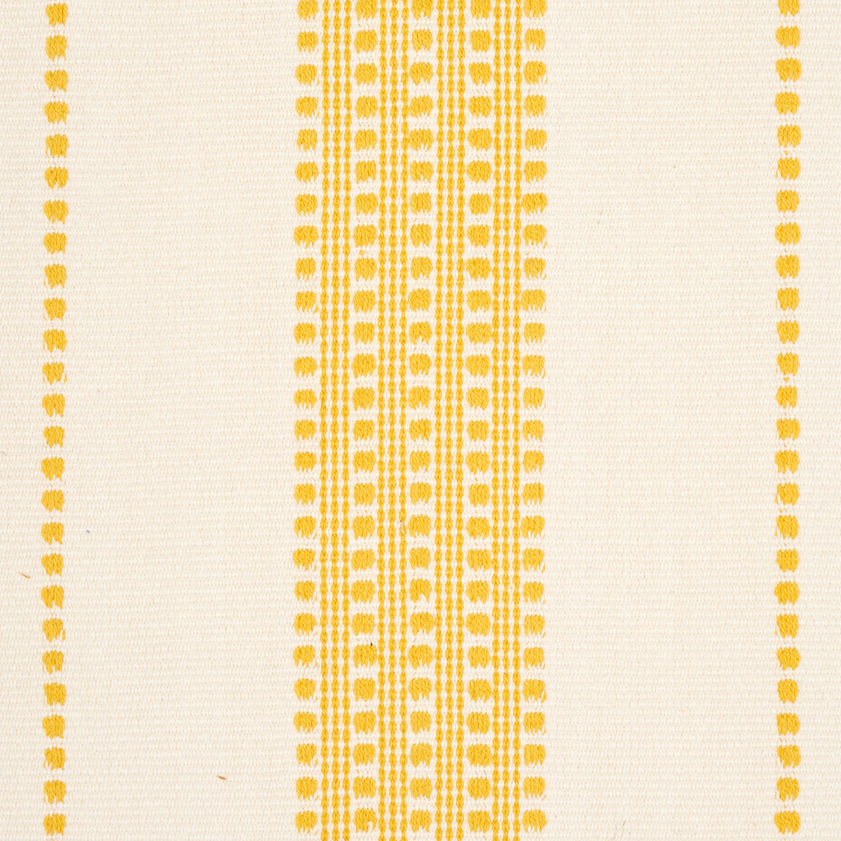 Schumacher Lubeck Stripe Fabric Yellow | Fabric Bistro | Columbia