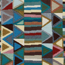 Load image into Gallery viewer, Schumacher Bizantino Quilted Weave Fabric 82020 / Peacock