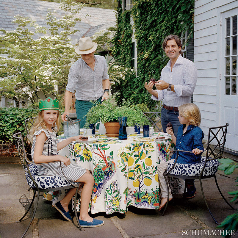 Schumacher Citrus Garden Fabric Primary | Fabric Bistro | Columbia