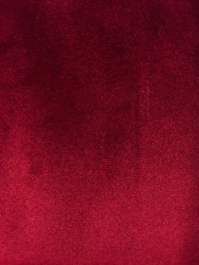 Red Velvet Curtain Fabric, Wide Cloth Velvet Fabric