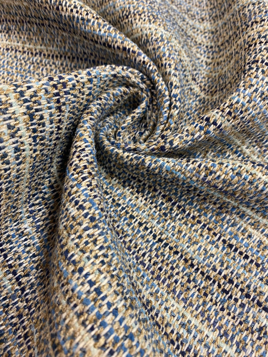 Robins Egg Blue Tweed Upholstery Fabric for Furniture Heavy Duty Taupe Blue  Crypton Fabric for Sofas Chairs and Benches SP 1610 