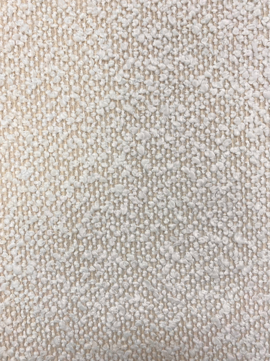 Designer Water & Stain Resistant Nubby Grey Cream Boucle MCM Upholstery Fabric WHS158 selling