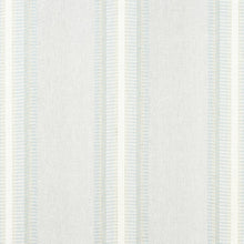 Load image into Gallery viewer, Set of Two Made to Order Thibaut Semi Sheer Brampton Stripe Side Drapery Panels