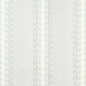 Set of Two Made to Order Thibaut Semi Sheer Brampton Stripe Side Drapery Panels