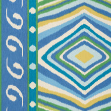 Load image into Gallery viewer, Pair of Custom Made Schumacher Terence Ikat Pillow Covers - Both Sides