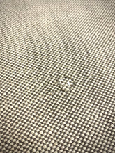 Load image into Gallery viewer, Designer Water &amp; Stain Resistant Reversible Charcoal Grey Cream MCM Mid Century Modern Tweed Upholstery Fabric WHS 4580