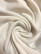 Load image into Gallery viewer, 1.5 Yard Designer Water &amp; Stain Resistant Indoor Outdoor White Terry Upholstery Fabric WHS 4647