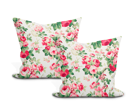 Schumacher Nancy Floral Pillow Cove
