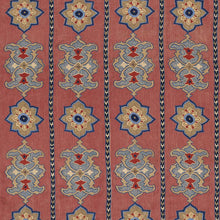 Load image into Gallery viewer, Pair of Custom Made Schumacher Temara Hand Embroidered Print Pillow Covers - Both Sides