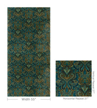Load image into Gallery viewer, LEE JOFA CARSWELL VELVET - MARINE/SKY