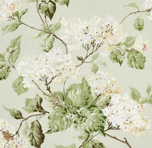 Load image into Gallery viewer, Pair of Custom Made Schumacher Summer Hydrangea Pillow Covers - Both Sides