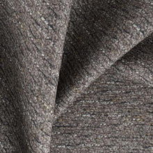 Load image into Gallery viewer, Stain Resistant Heavy Duty MCM Mid Century Modern Tweed Chenille Grey Brown Black Upholstery Fabric FB