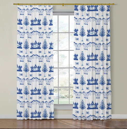 Thibaut Kingdom Parade Side Drapery Panels