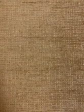 Load image into Gallery viewer, 1.9 Yd Designer Taupe Textured Chenille Water &amp; Stain Resistant Upholstery Fabric WHS 4561