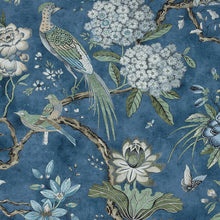 Load image into Gallery viewer, Set of Two Made to Order Thibaut Villeneuve Side Drapery Panels