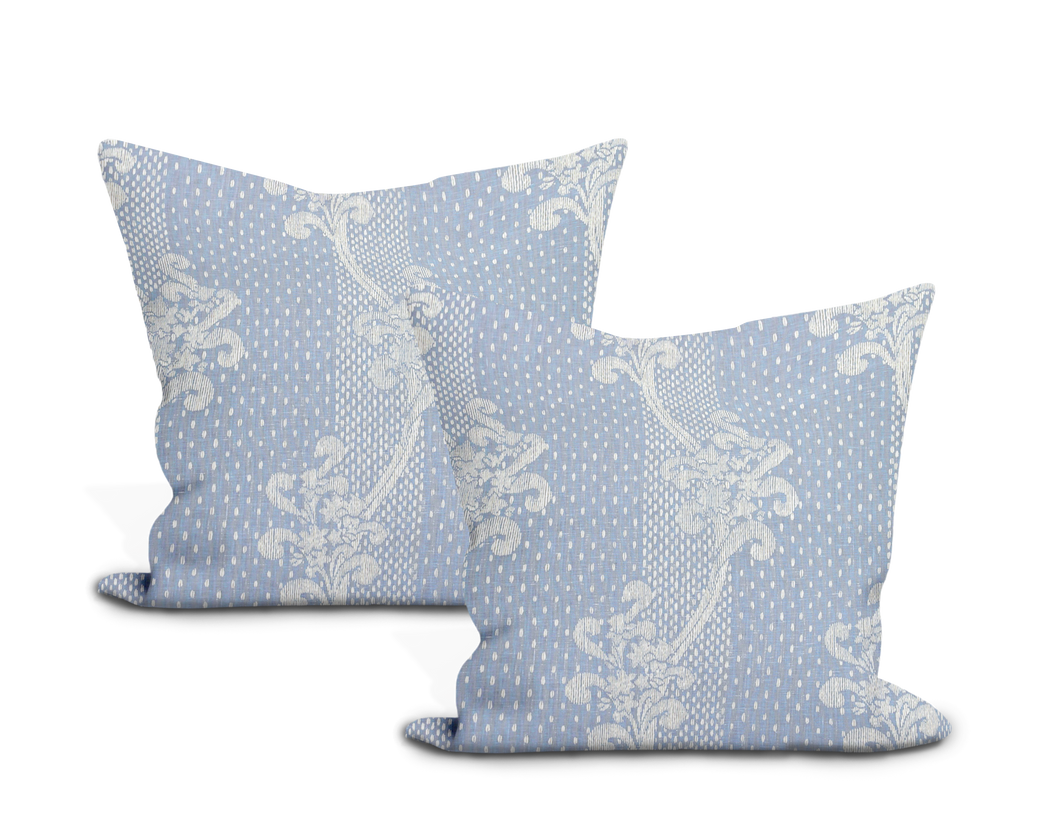 Sister Parish Kinnicutt Midi Fabric Pillow Covers