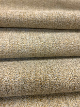 Load image into Gallery viewer, Designer Beige Gray Mustard MCM Mid Century Modern Chenille Upholstery Fabric WHS 4566