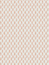Load image into Gallery viewer, Cream Coral Small Print Botanical Linen Drapery Fabric FB