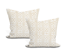 Load image into Gallery viewer, Sunda Hand Blocked Print Pillow Cover