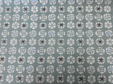 Load image into Gallery viewer, Brentano 6503-03 Memento - Seaglass Performance Stain Resistant Geometric Seafoam Navy Taupe Upholstery Fabric