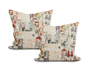 schumacher pushkar iksel pillow cover