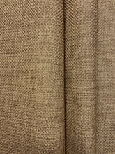 Load image into Gallery viewer, 1.6 Yard Designer Water &amp; Stain Resistant Taupe Brown MCM Mid Century Modern Tweed Upholstery Fabric WHS 4629