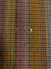 Load image into Gallery viewer, 1.5 Yard Designer Water &amp; Stain Resistant Hot Pink Orange Green Blue Woven Kilim Stripe Upholstery Fabric WHS 4642